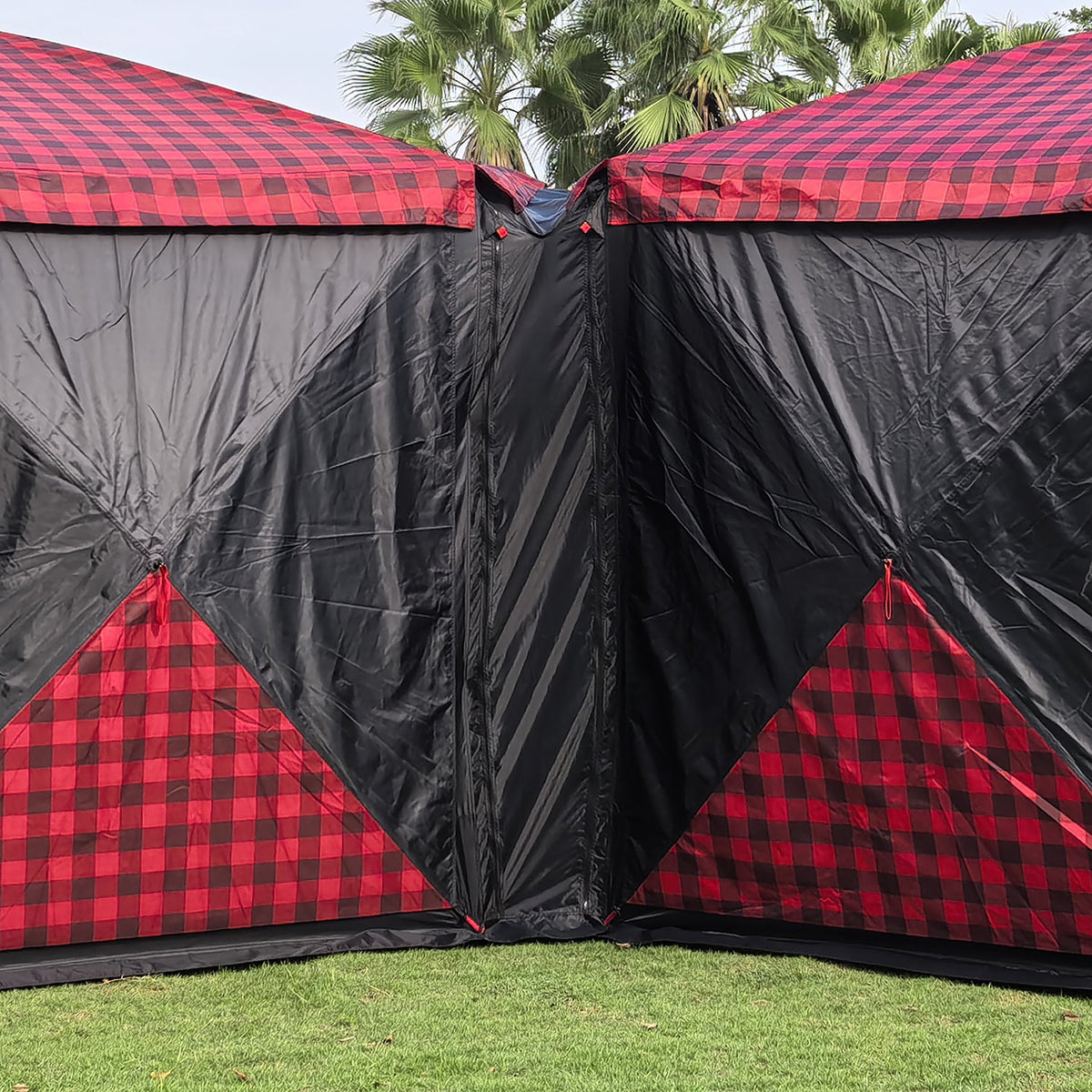 Bear Den Gazebo Connecting Gusset - Black-7