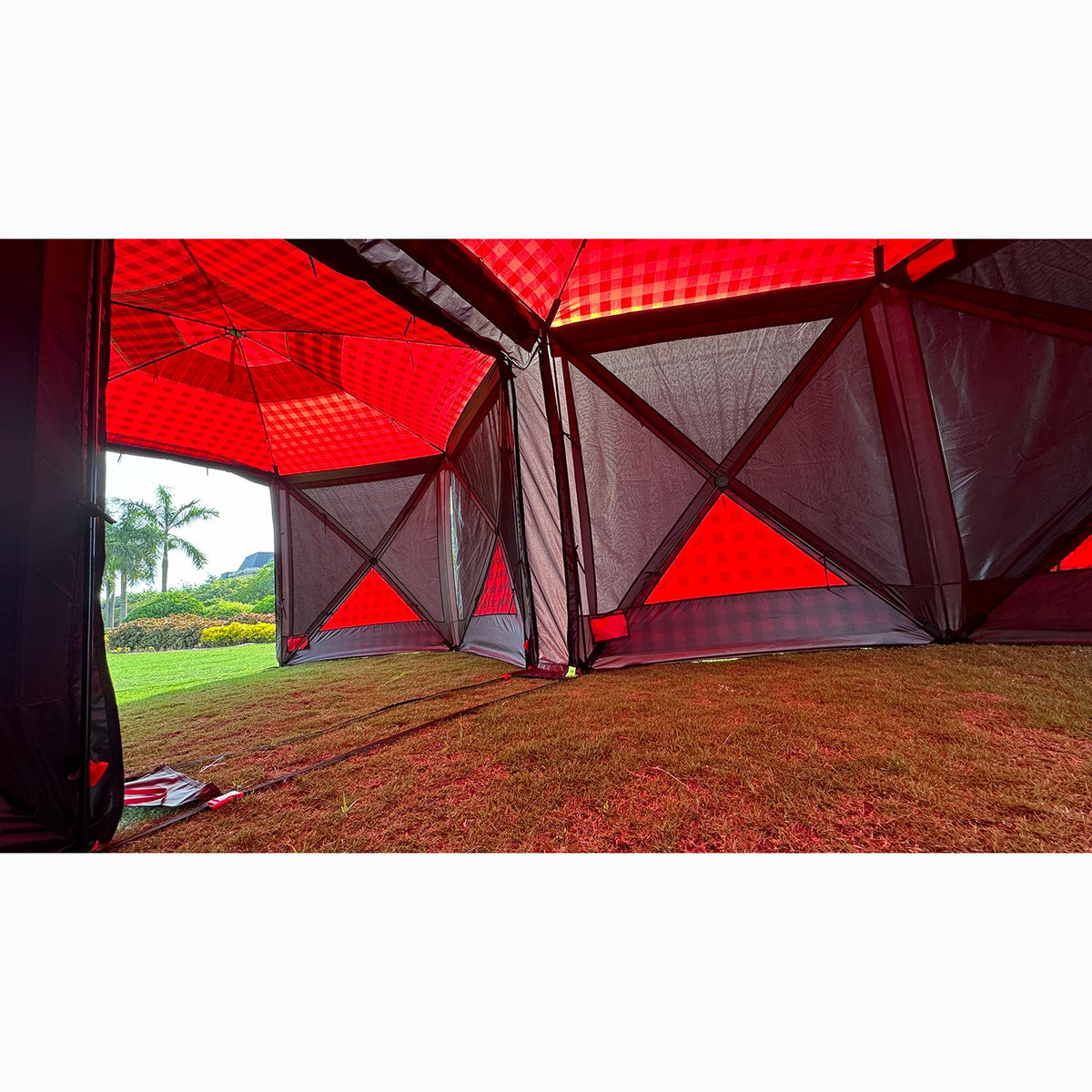 Bear Den Gazebo Connecting Gusset - Black-3