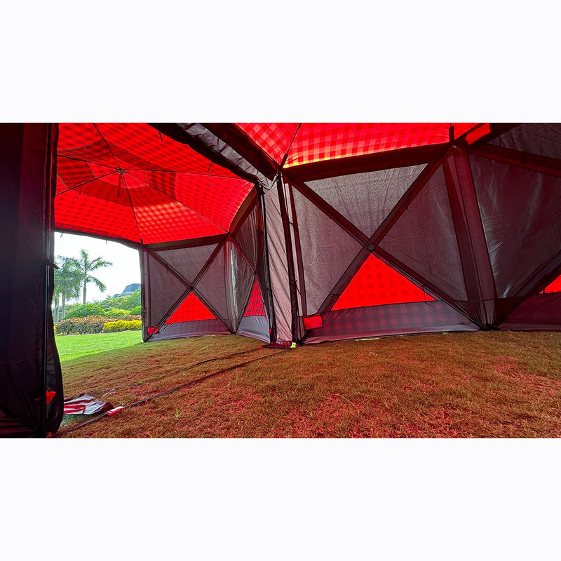 Bear Den Gazebo Connecting Gusset - Black-3