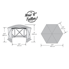 Bear Den Gazebo -6" Taller- 2025-4