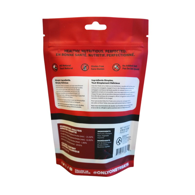 Canadian Beef Liver Training Treats 170g-3