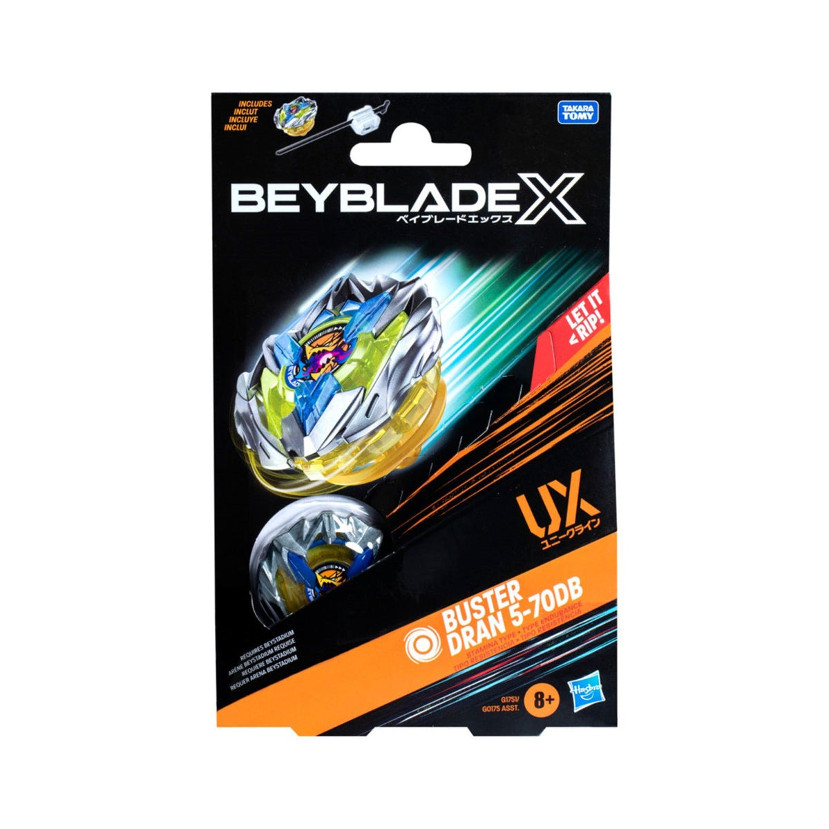 (Hasbro) Beyblade X - Buster Dran 5-70DB-1