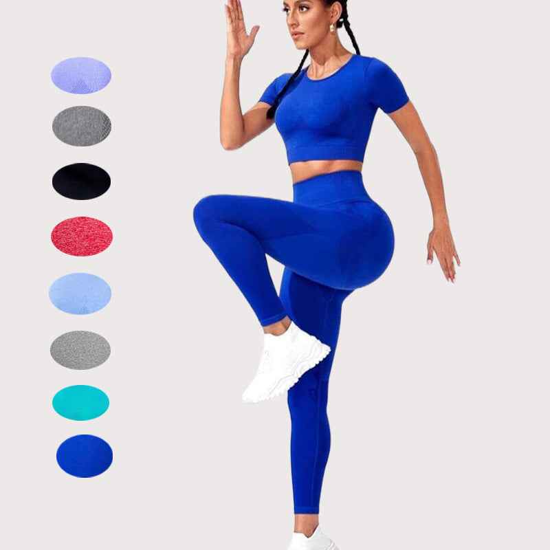 Women’s Training Workout Set – Sports Suit for Fitness, Gym & Activewear-2