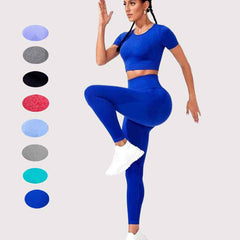 Women’s Training Workout Set – Sports Suit for Fitness, Gym & Activewear-2