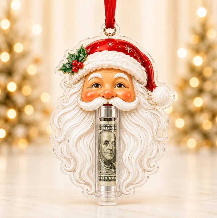 Christmas Cash Holder Ornament-3