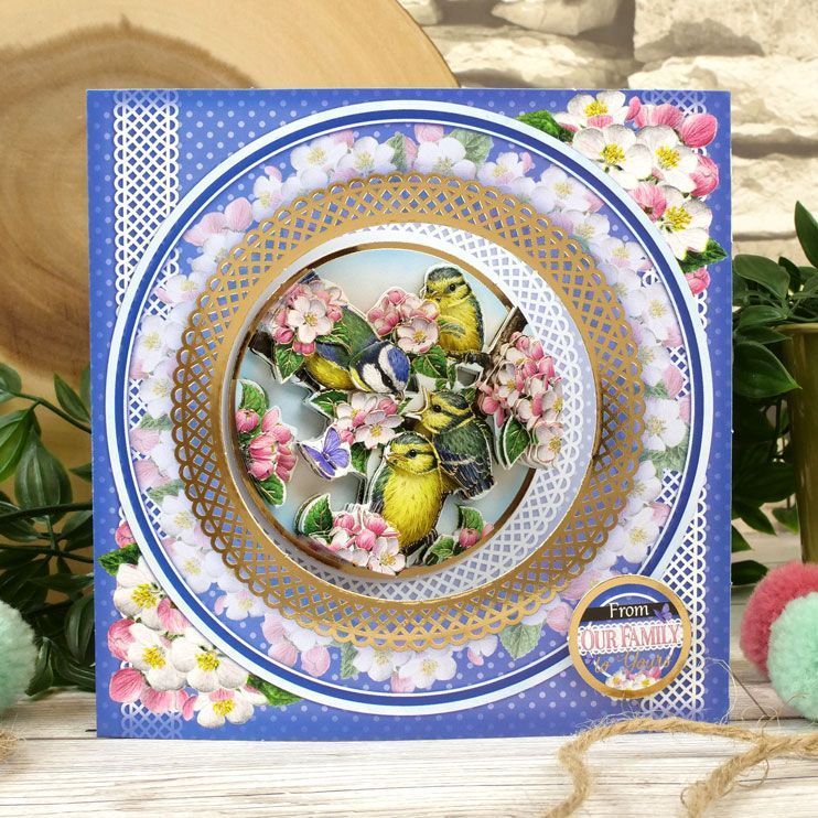 Delightful Birds - A New Season Decoupage Card Kit-7