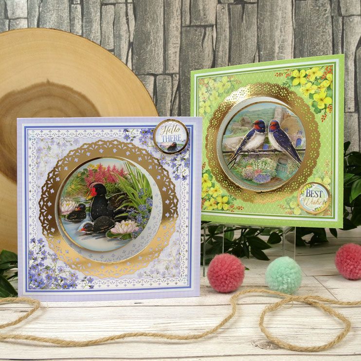 Delightful Birds - A New Season Decoupage Card Kit-3