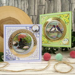 Delightful Birds - A New Season Decoupage Card Kit-3