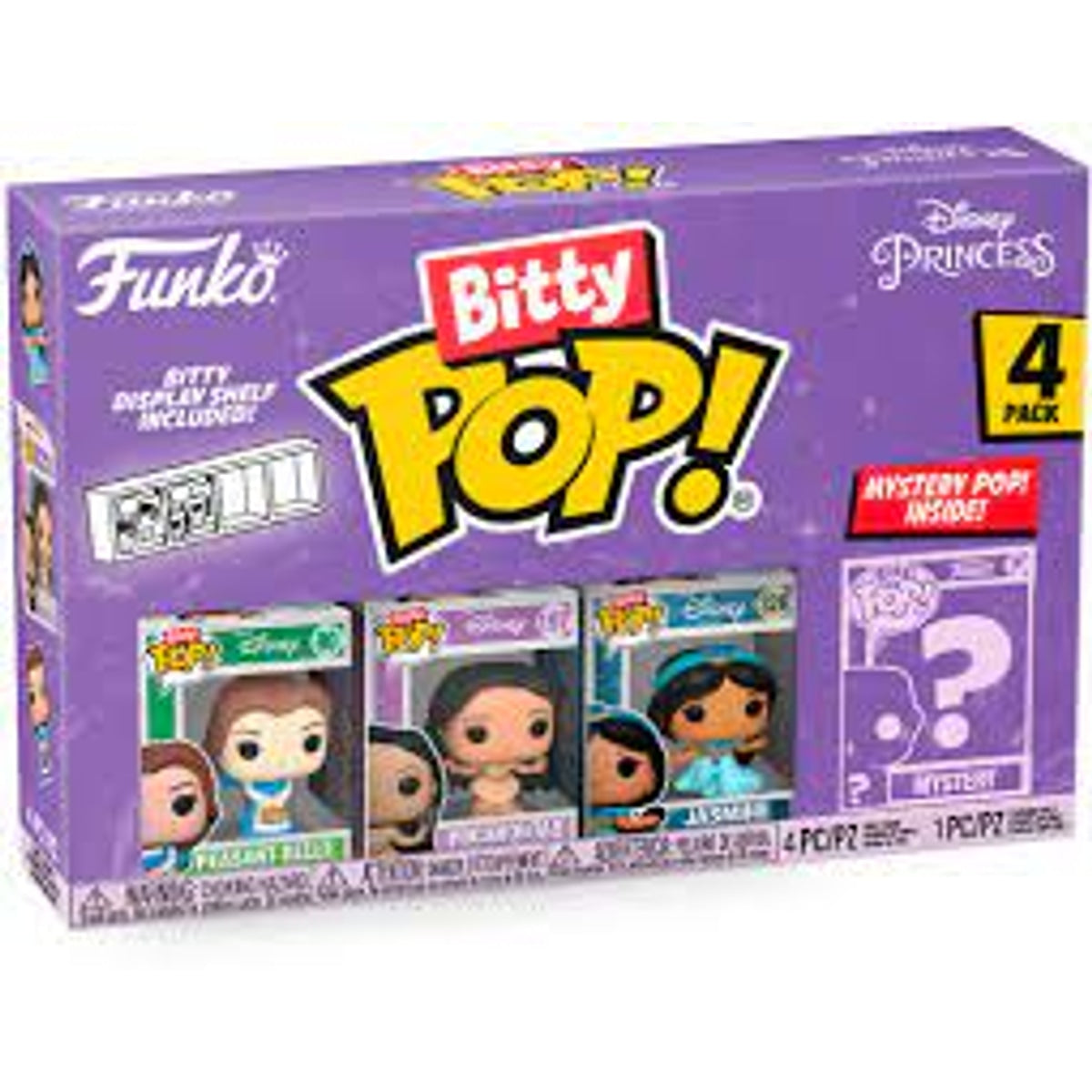 Bitty POP! Belle, Pocahontas, Jasmine-1