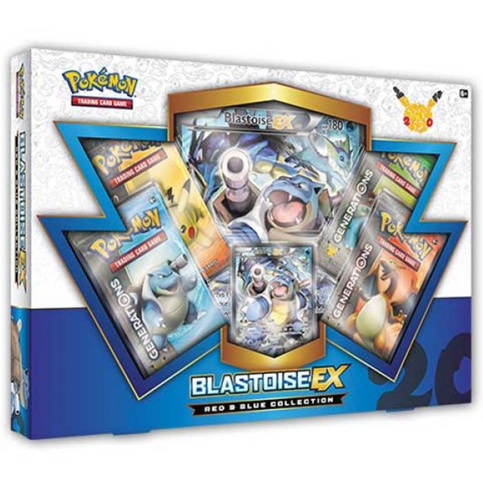 Pokémon TCG - XY - Generations - Blastoise EX Red & Blue Collection