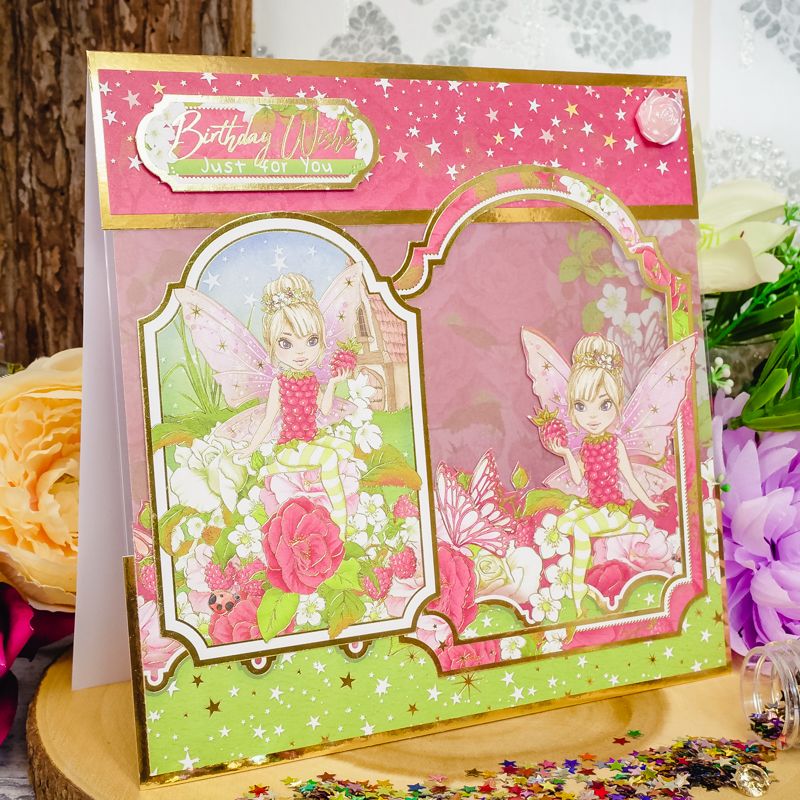 Fairy Blossoms Printed Parchment-4