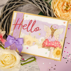 Fairy Blossoms Printed Parchment-5
