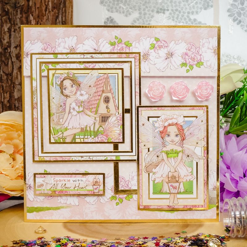 Diamond Sparkles Gemstones - Pearl Roses - Pastel Colours-2