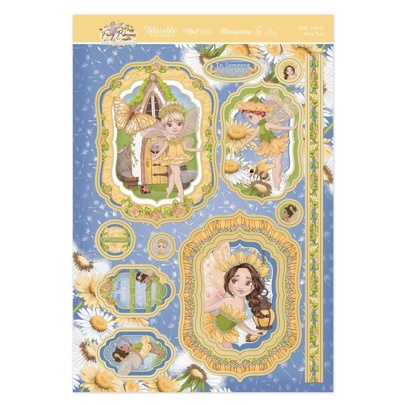 Faith, Trust & Fairy Dust Luxury Topper Set-2