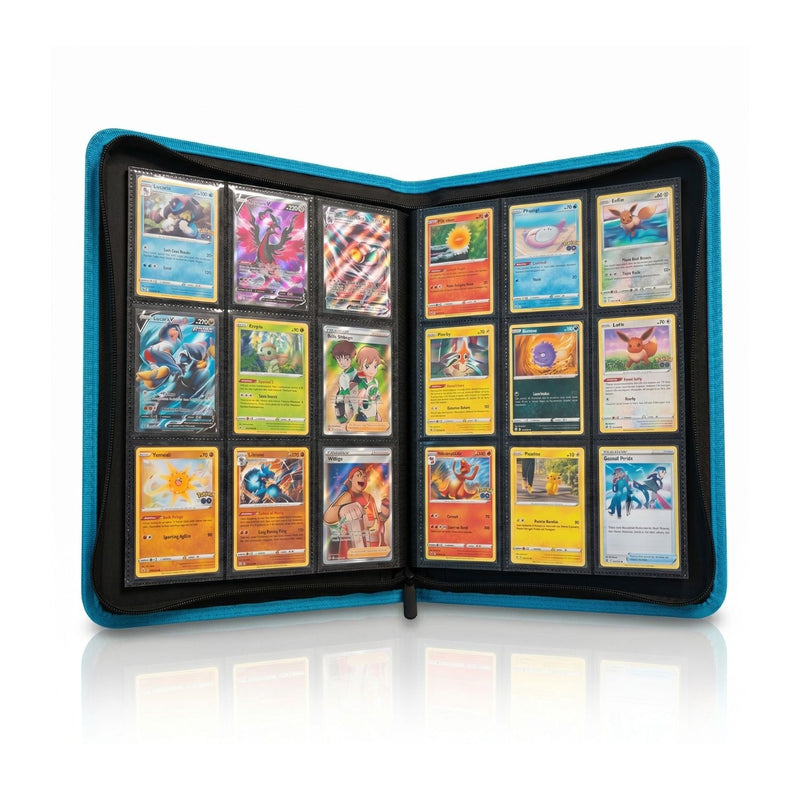 EVORETRO 9-Pocket Zip-Up Trading Card Zipper Binder for 360 cards-29