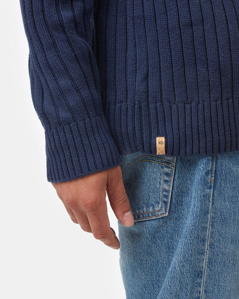 Highline Cotton Wide Rib Crew-3