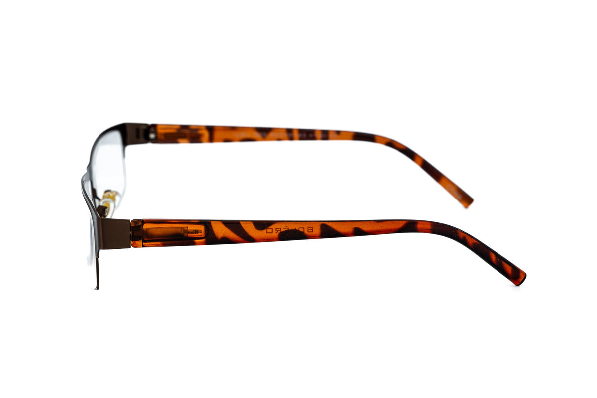 Boléro Alaric — Half-Rim Rectangular Reading Glasses-12