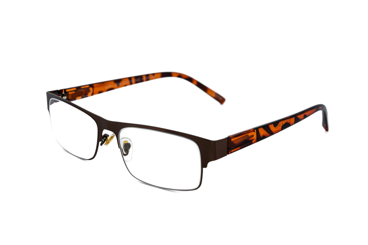 Boléro Alaric — Half-Rim Rectangular Reading Glasses-10