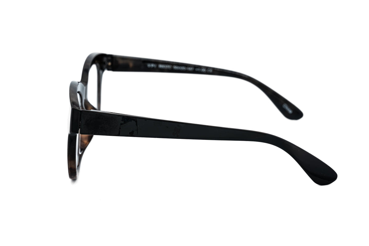 Boléro Alba — Oversized Clear Reading Glasses-9