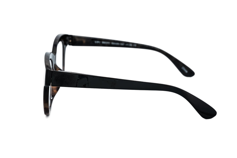 Boléro Alba — Oversized Clear Reading Glasses-9