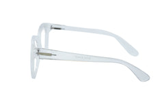 Boléro Alba — Oversized Clear Reading Glasses-3