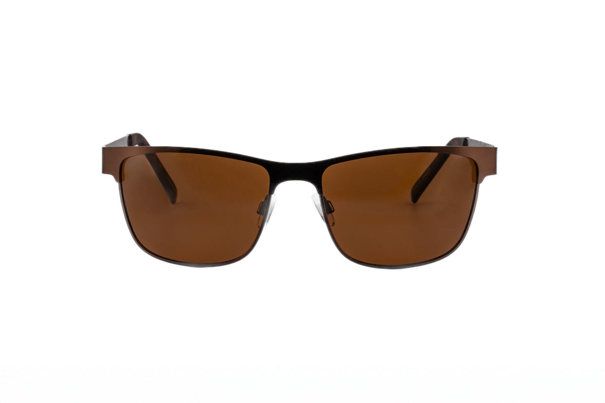 Boléro Alestro — Metal Browline Polarized Sunglasses