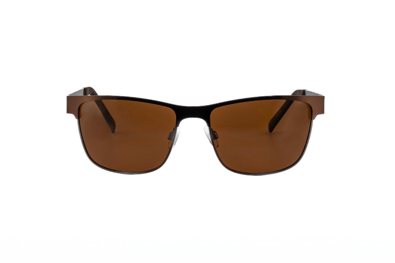 Boléro Alestro — Metal Browline Polarized Sunglasses-2