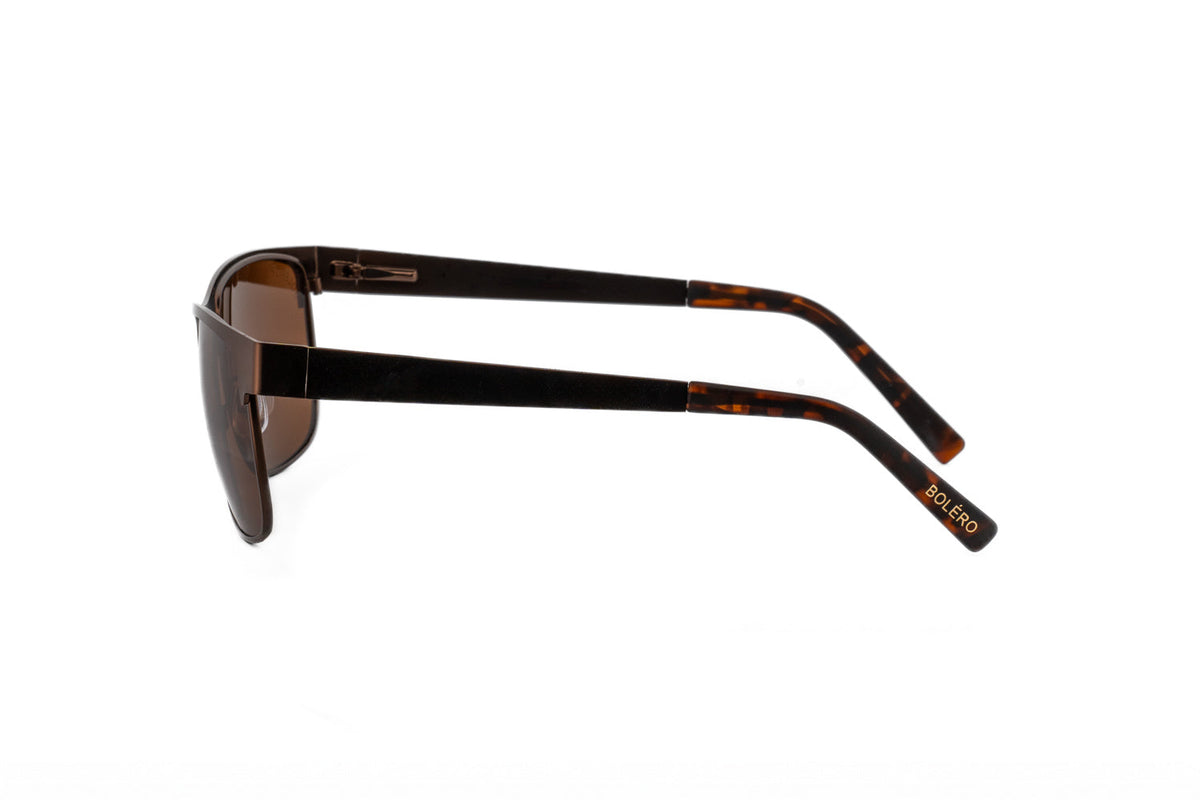 Boléro Alestro — Metal Browline Polarized Sunglasses-3