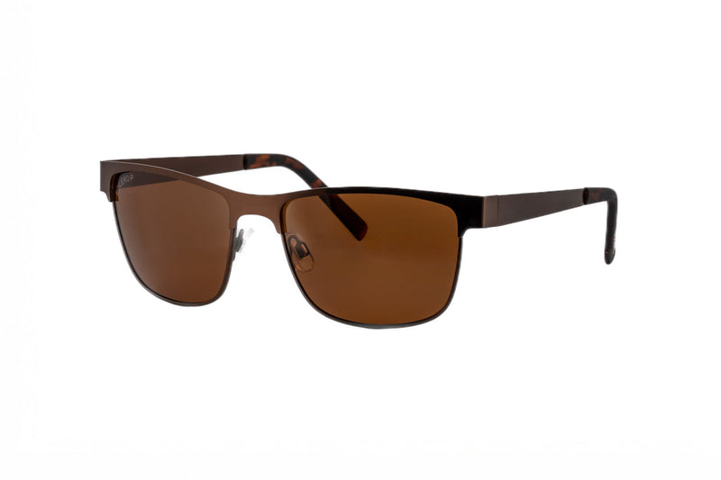 Boléro Alestro — Metal Browline Polarized Sunglasses-1