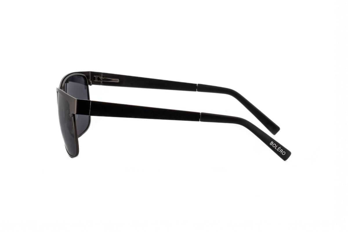 Boléro Alestro — Metal Browline Polarized Sunglasses-7