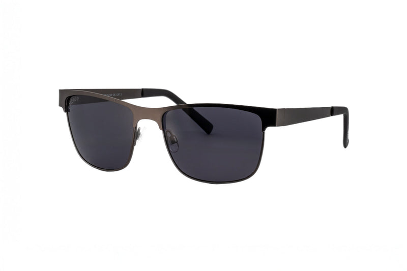Boléro Alestro — Metal Browline Polarized Sunglasses-5