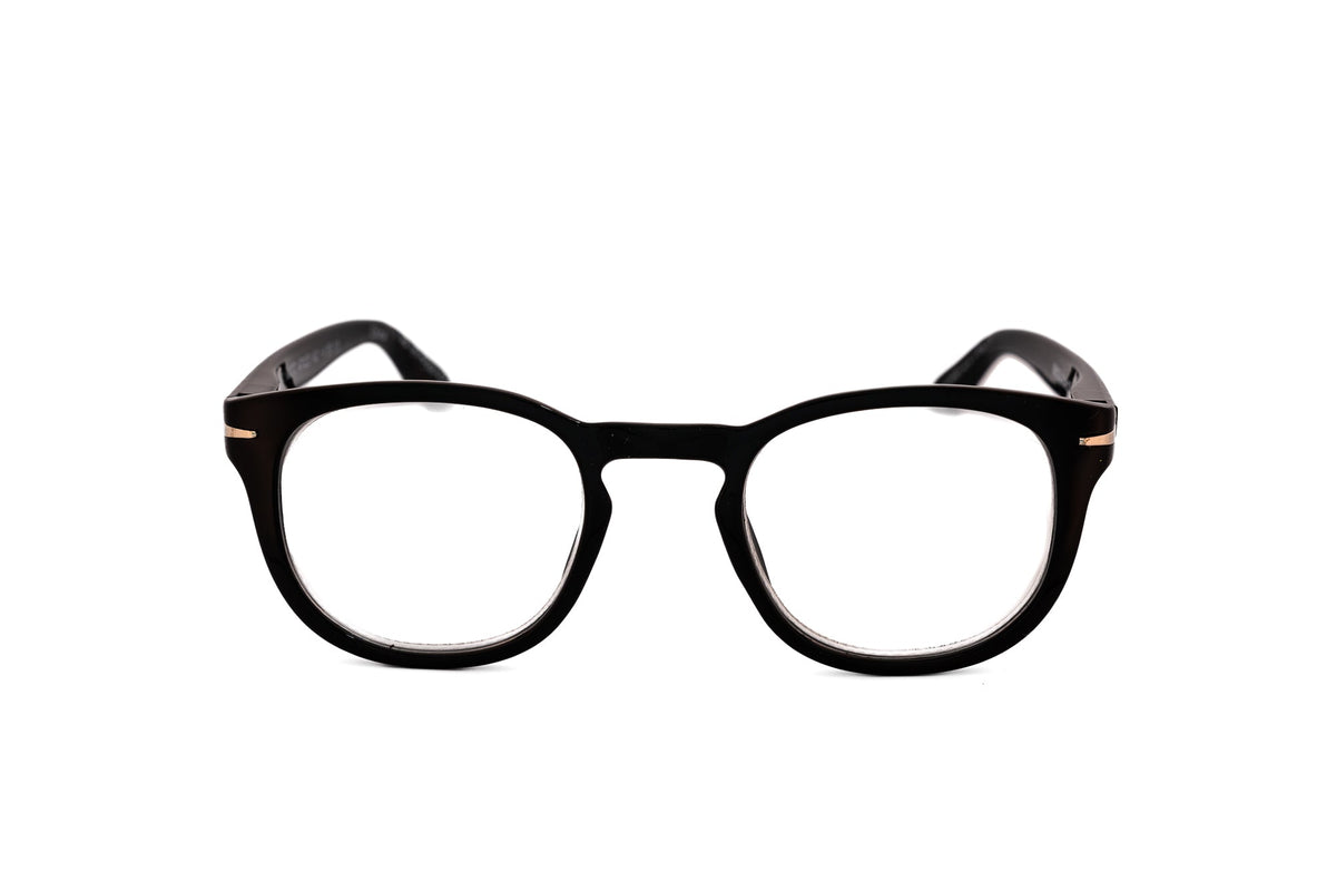 Boléro Ambra — Round Keyhole Reading Glasses-2