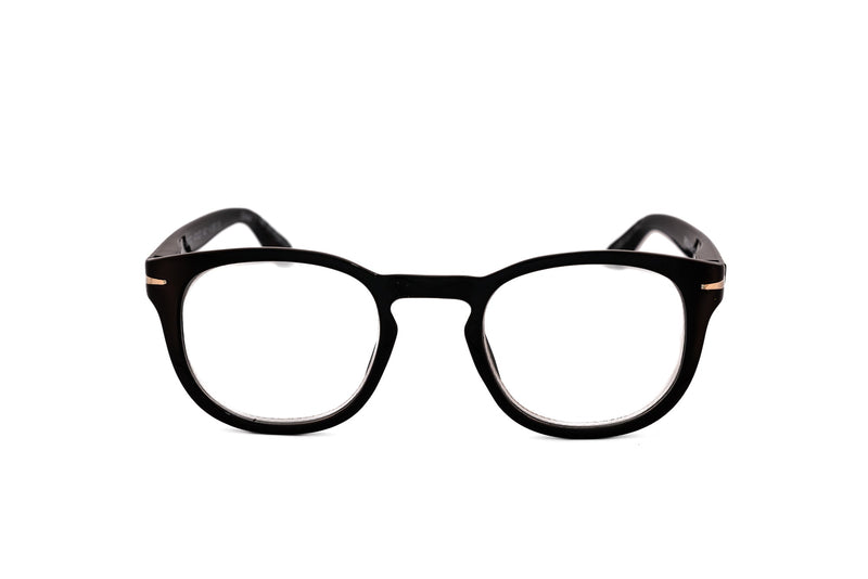 Boléro Ambra — Round Keyhole Reading Glasses-2