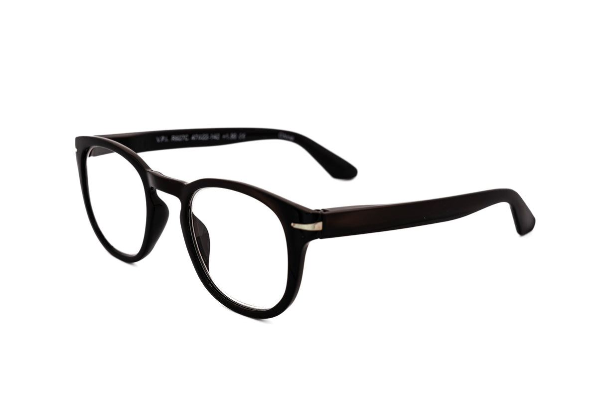 Boléro Ambra — Round Keyhole Reading Glasses-1