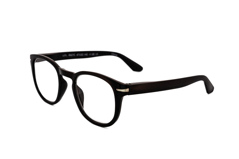 Boléro Ambra — Round Keyhole Reading Glasses-1