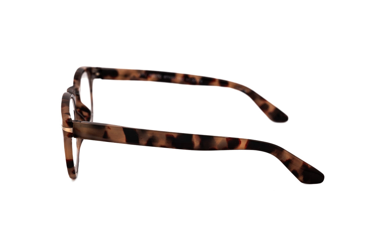 Boléro Ambra — Round Keyhole Reading Glasses-9