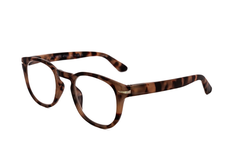 Boléro Ambra — Round Keyhole Reading Glasses-7