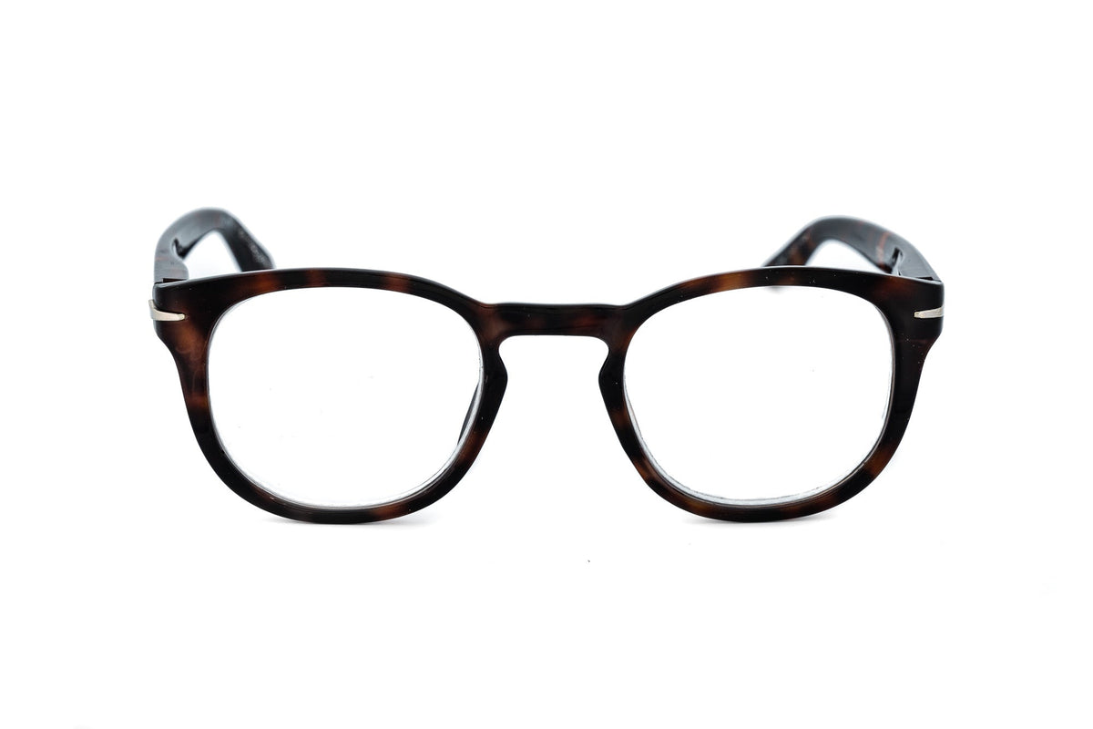 Boléro Ambra — Round Keyhole Reading Glasses-5