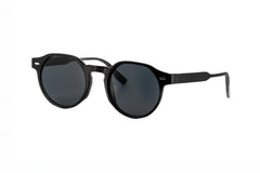 Boléro Brody — Round Keyhole Bridge Sunglasses-1