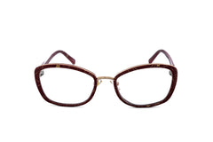 Boléro Claret — Burgundy Cat-Eye Reading Glasses-2