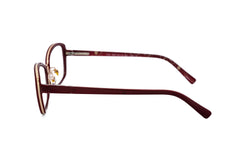 Boléro Claret — Burgundy Cat-Eye Reading Glasses-3
