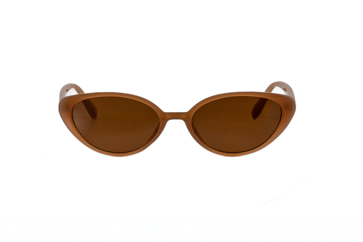 Boléro Cruz — Retro Slim Cat-Eye Sunglasses-6