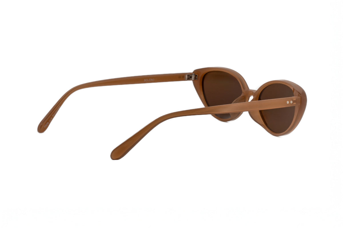 Boléro Cruz — Retro Slim Cat-Eye Sunglasses-8