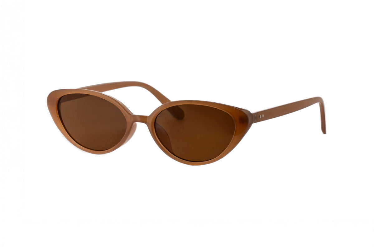 Boléro Cruz — Retro Slim Cat-Eye Sunglasses-5