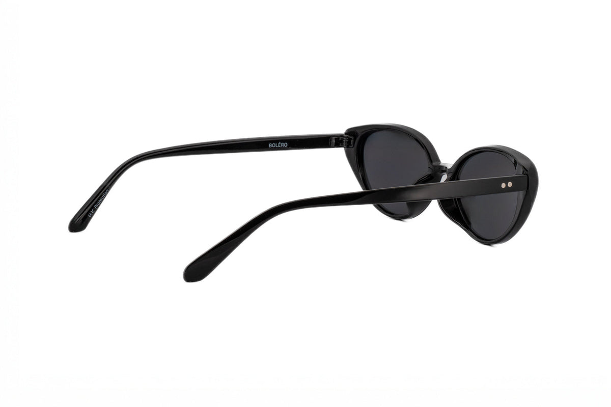 Boléro Cruz — Retro Slim Cat-Eye Sunglasses-4