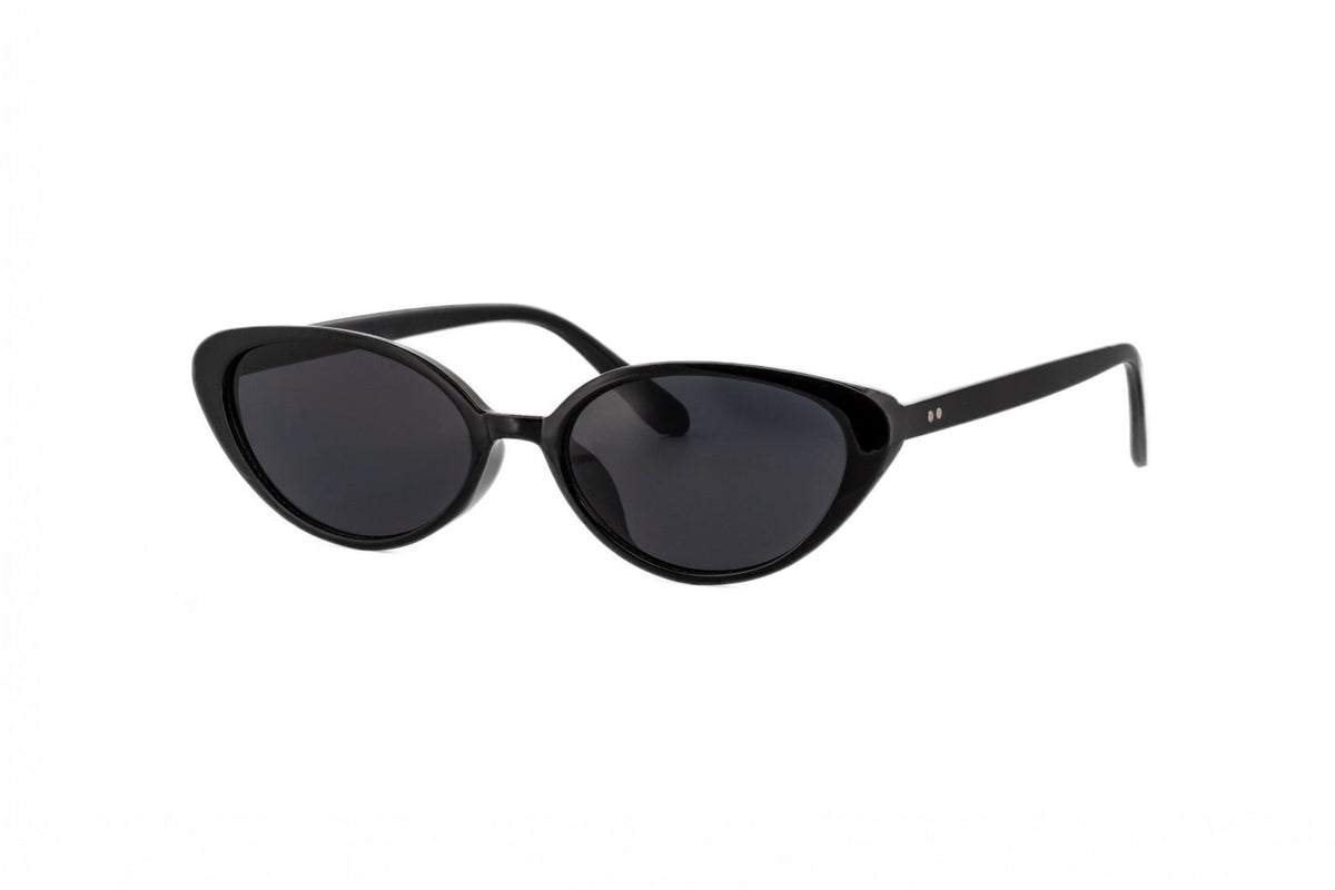 Boléro Cruz — Retro Slim Cat-Eye Sunglasses-1