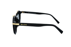 Boléro Draxler — Round Brow Bar Polarized Sunglasses-3