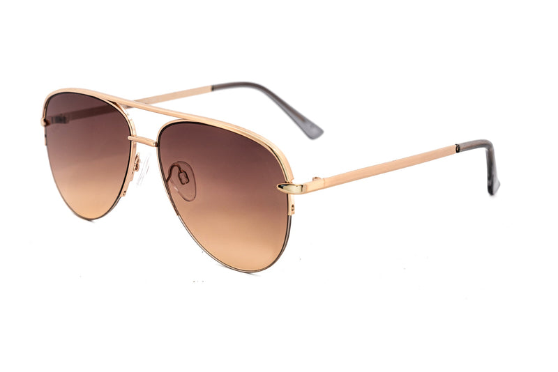 Boléro Isla — Gold Aviator Sunglasses-1