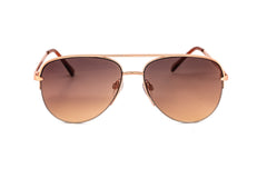 Boléro Isla — Gold Aviator Sunglasses-5