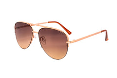 Boléro Isla — Gold Aviator Sunglasses-4